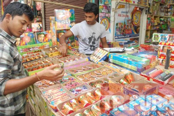 Restrictions imposed on burning sound crackers